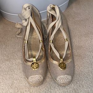 Tory Burch Wrap Espadrilles